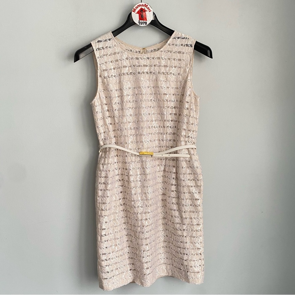 Jones New York Collection Ivory Lace Sheath Dress Size 10